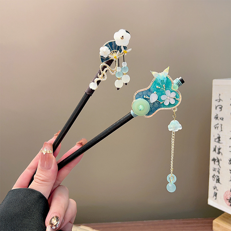 Classic Tassel Hair Stick Blac - огляд і ціна Jewelry Making Adults