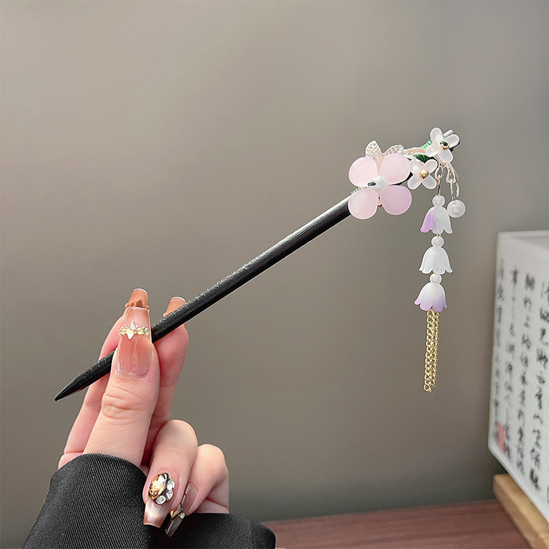 Classic Tassel Hair Stick Blac - огляд і ціна Jewelry Making Adults