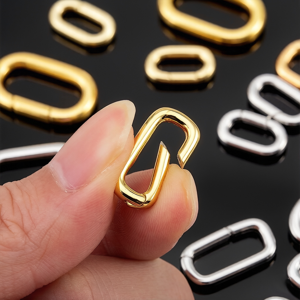2pcs 18K Gold Plated Filled Ov - огляд і ціна Jewelry Making Metal