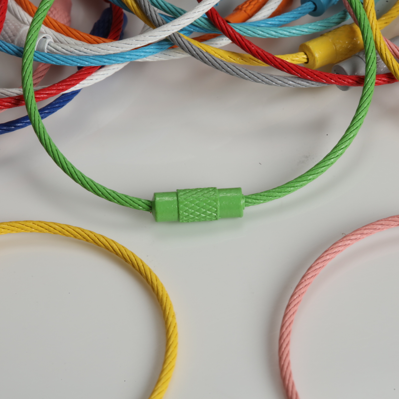 Multicolor Paint Coated Steel  - огляд і ціна Jewelry Making Jump Rings