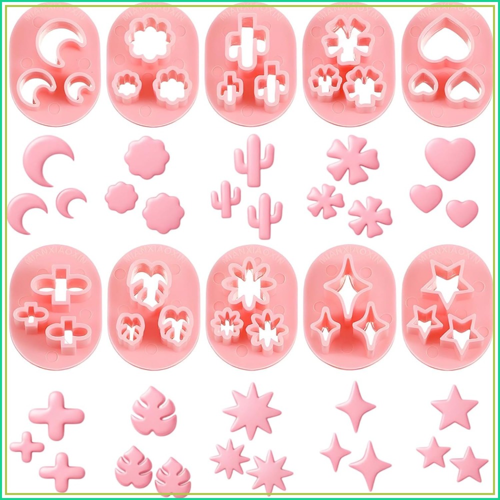 10 Pcs Polymer Clay Cutters, F - огляд і ціна Jewelry Making Mold