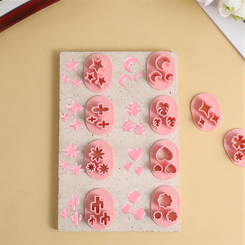 10 Pcs Polymer Clay Cutters, F - огляд і ціна Jewelry Making Mold