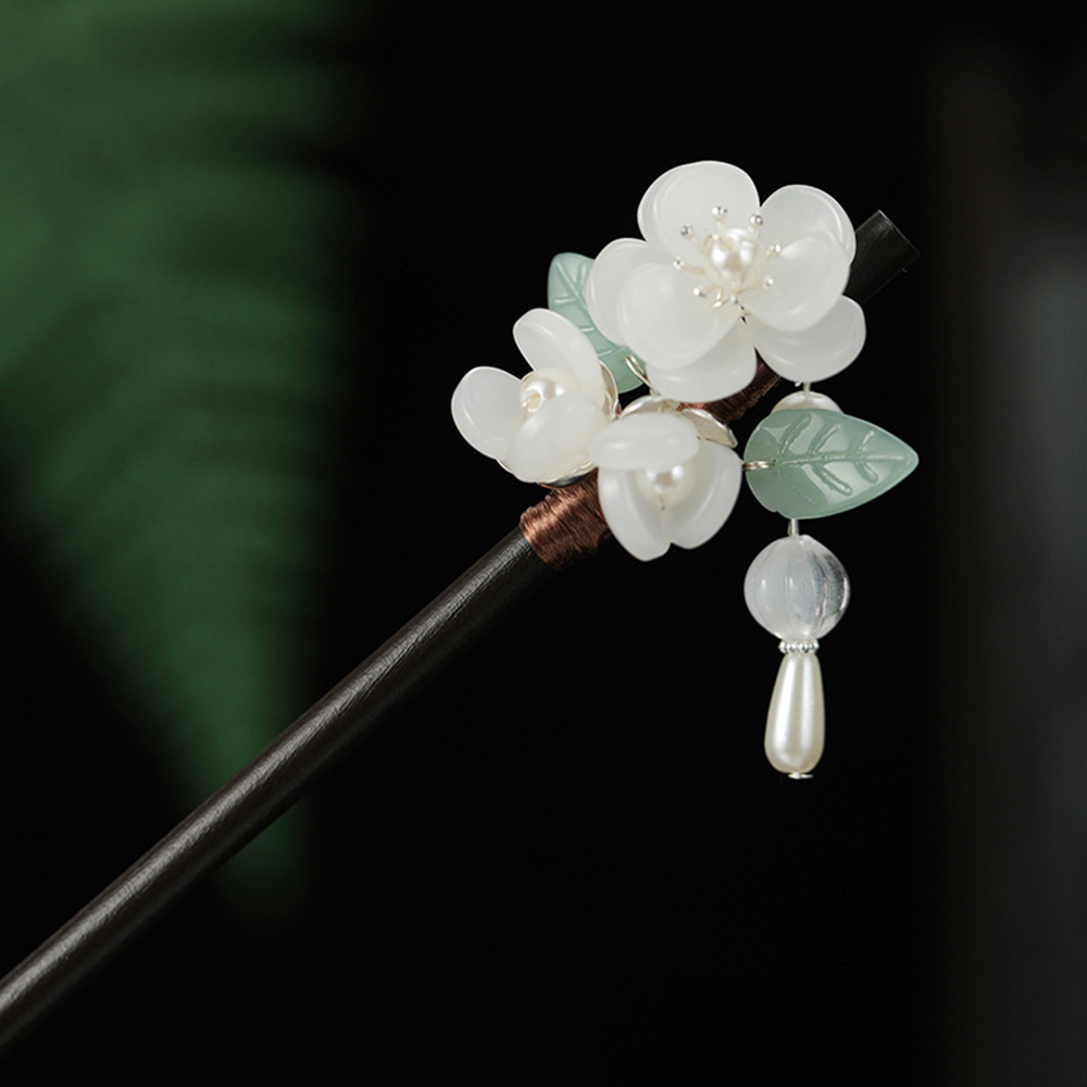 Retro Flower Hairpin With Pear - огляд і ціна Jewelry Making Adults