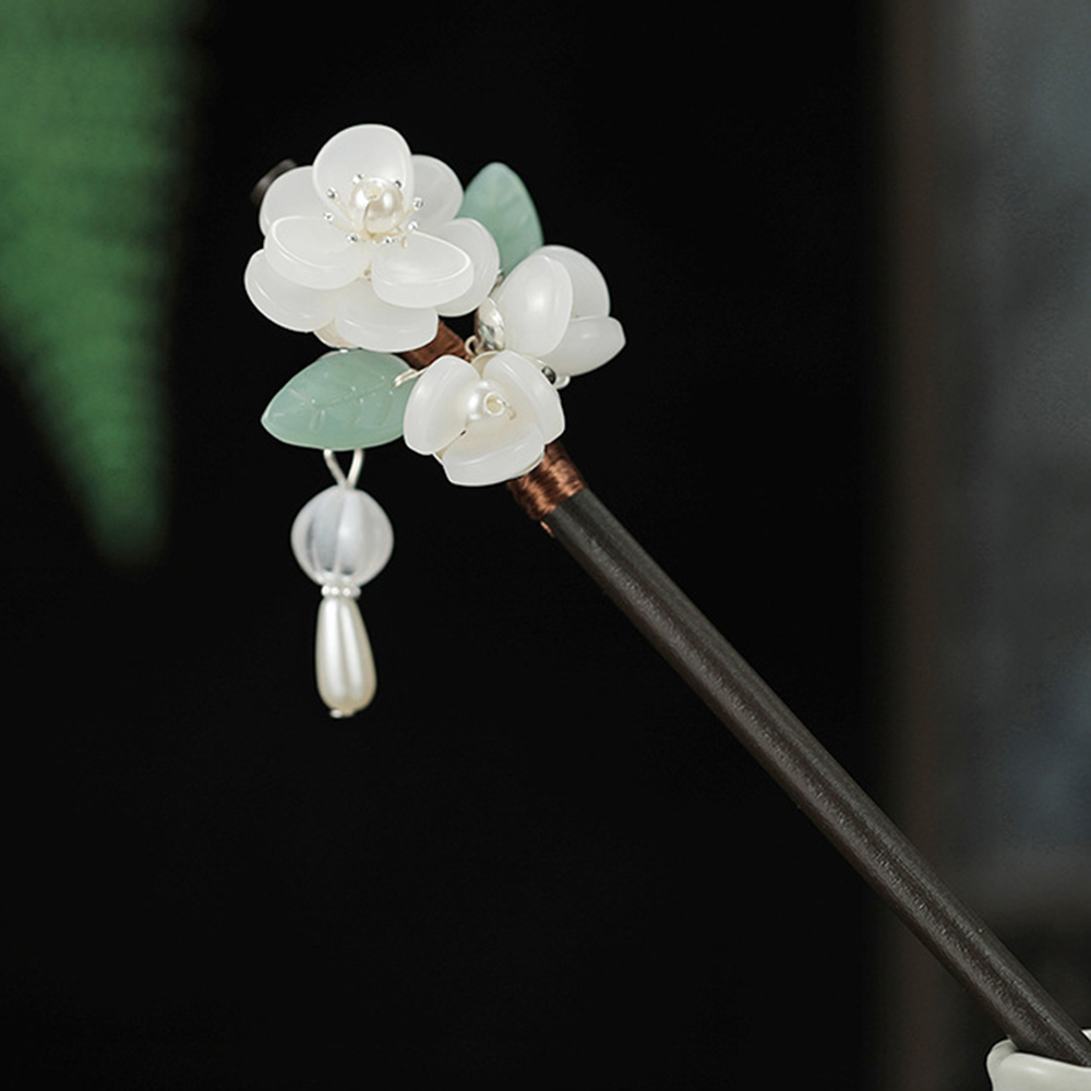 Retro Flower Hairpin With Pear - огляд і ціна Jewelry Making Adults